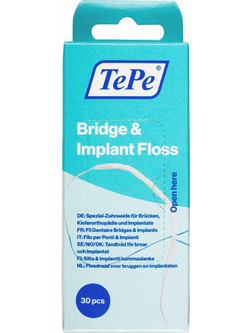 Tepe Bridge Implant & Floss Οδοντικό Νήμα 30τμχ