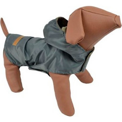 Woofmoda Γκρι Αδιάβροχο Μπουφάν 2XLarge
