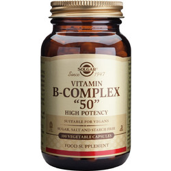 Solgar B-Complex 50 100 Κάψουλες