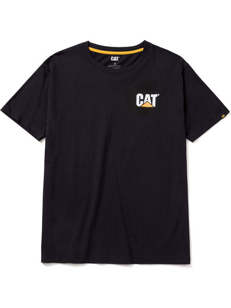 CAT ΜΠΛΟΥΖΑΚΙ ΚΟΝΤΟΜΑΝΙΚΟ ΜΑΥΡΟ TRADEMARK TEE 2XL W05324