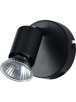 WLC 5215-1 BK ΣΠΟΤ ΜΑΥΡΟ 1ΧGU10 ARlight - ARlight