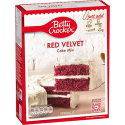 Μείγμα για Κέικ Betty Crocker Red Velvet Cake Mix 425g