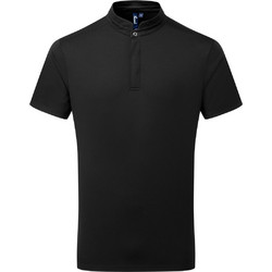 Ανδρικό T-shirt με κουμπί PREMIER PR646 Black