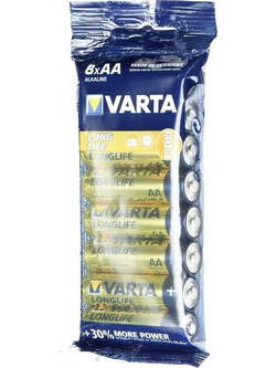 Varta Longlife AA 8τμχ