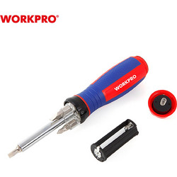 ΚΑΤΣΑΒΙΔΙ 4 ΣΕ 1 ΜΕ ΦΩΣ LED WP221047 WORKPRO (PROFI)