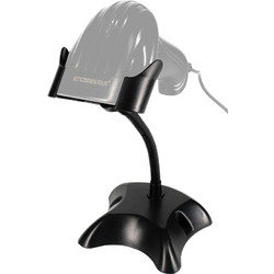 GTCODESTAR βάση για barcode scanner GTC-STAND, εύκαμπτος μεταλλικός βραχίονας, μαύρη