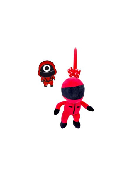 Λούτρινο squid game 25cm Κόκκινο