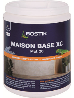 BOSTIK MAISON BASE XC MAT 20 ΒΕΡΝΙΚΙ ΝΕΡΟΥ ΜΕ ΚΕΡΑΜΙΚΑ ΣΩΜΑΤΙΔΙΑ ΒΑΣΕΩΣ ΝΕΡΟΥ 1LT (48550400)
