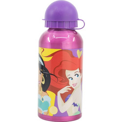Stor Disney Princesses Bright & Bold Παιδικό Μπουκάλι Θερμός Αλουμινίου BPA Free Ροζ 400ml