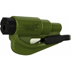 Resqme Μπρελόκ Απεγκλωβισμού & Διάσωσης Army Green