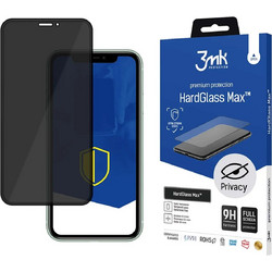 3mk HardGlass Max Privacy Screen Tempered Glass (iPhone 11)