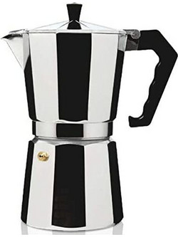 Haeger Moka S4700234 Μπρίκι Espresso 9Cups Inox