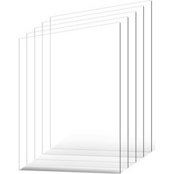 VEVOR 5-Πακέτο Φύλλα PET/Plexiglass 24x36 ιντσών 0.04 πάχος PETSLB2436INCG8GHV0