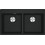 Franke Centro 620-39-39 Ένθετος Νεροχύτης Inox Matt Black 86x50cm
