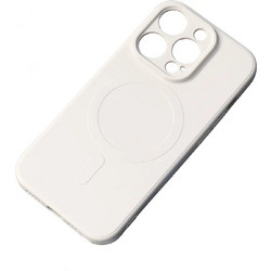 Hurtel Samsung Galaxy S25 Edge Silicone Case With Magsafe - Beige - (Silicone Case Magsafe Samsung Galaxy S25 Edge Beige)