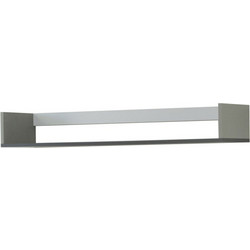 Κρεμαστό Ράφι Timmy Λευκό-Γραφίτη-Γκρι 120x25x16.6cm AlphaB2B