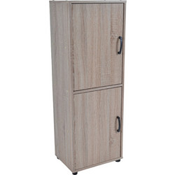 Ντουλάπι Με 4 Ράφια Φυσικό Ξύλο 40x30x112cm ANKOR
