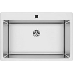Excel Victoria Νεροχύτης Inox 720MAS233 76x50.5cm