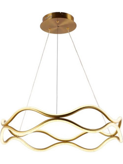 SE LED 60 ABER PENDANT GOLD 62W 3CCT 60x100cm IP20 220V 2 YEARS WARRANTY