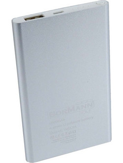 Bormann BBC5001 Power Bank 5000mAh Silver