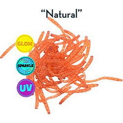 Nerd Fishing Worthy Worm Τεχνητό Δόλωμα Natural Glow