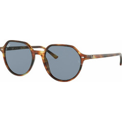 Ray-Ban RB2195 1316/3M Ανδρικά Γυαλιά Ηλίου Τετράγωνα Κοκάλινα Καφέ με Μπλε Degradee Φακό