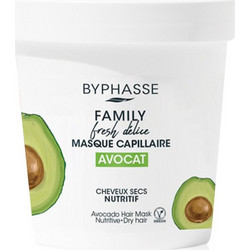 Byphasse Family Fresh Delice Αβοκάντο Μάσκα Μαλλιών για Ξηρά Μαλλιά 250ml