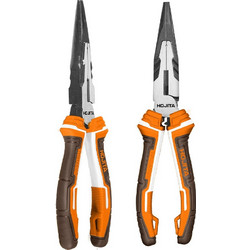 Hojita Επαγγελματικό Μυτοτσίμπιδο Ίσιο Cr-V Orange 160mm (HJPL2716)