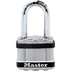 MasterLock Μακρύλαιμο ναυτιλιακό λουκέτο Excell 44mm λαμινέ ανοξείδωτο Boron
