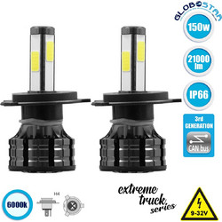 Globostar H4 K9 3nd Generation LED 9-32V 150W 2τμχ