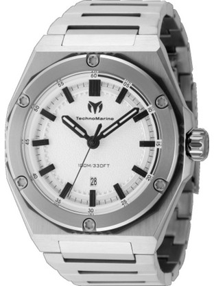 TechnoMarine Coral Legacy Ανδρικό Ρολόι με Ασημί Καντράν TM-416060