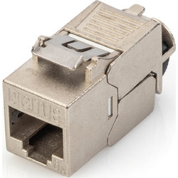 Ζεύκτης μονάδας Digitus Keystone STP (DN-93619-24) - Cat 6A - 24 τμχ - Beige DN-93619-24