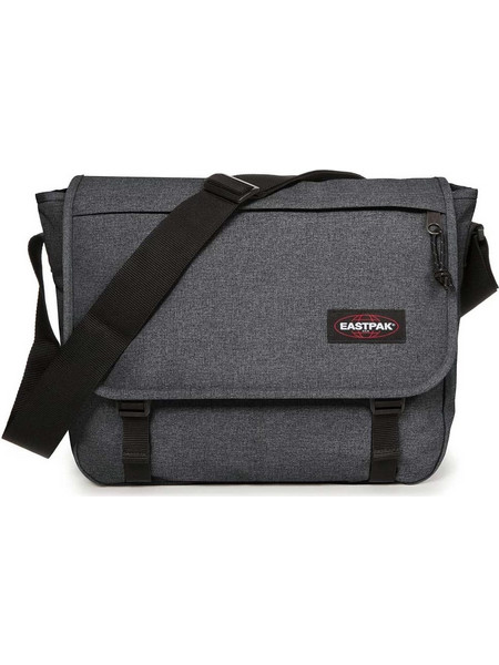 Τσάντα Ώμου Eastpak Delegate + με Θήκη Laptop 17" 20L Black Denim EK00026E77H1