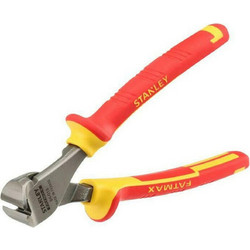 Stanley 0-84-016 Maxsteel Εμπροσθοκόφτης (Κοφτάκι) Ηλεκτρολόγων Με Μόνωση VDE 1000V 160mm Red,Yellow