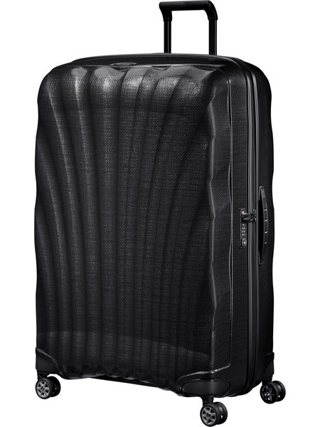 Samsonite C-Lite Spinner Βαλίτσα Μεγάλη 75x51x31cm με 4 Ρόδες Μαύρη