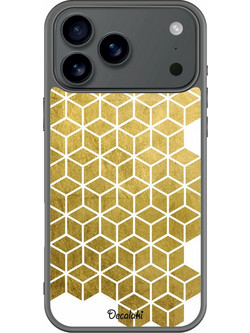 Gold Cubes Θήκη Κινητού Σχέδιο 50038 - iPhone, iPhone 17 Pro Max, Groove Case