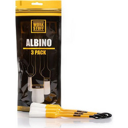 WORK STUFF ALBINO ΣΕΤ DETAILING ΠΙΝΕΛΑ 3 PACK