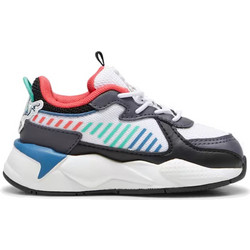 Puma RS-X Trolls Παιδικά Sneakers Μαύρα Γκρι 398895-01