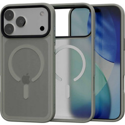 Θήκη iPhone 17 Pro Max Spacecase Fusion Mag Ημιδιάφανη Σκληρή με MagSafe - Gray (5905719138165)