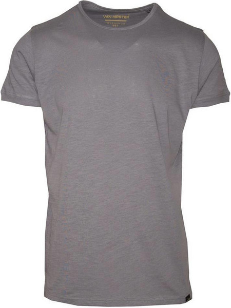 T-shirt βαμβακερό μονόχρωμο Van Hipster