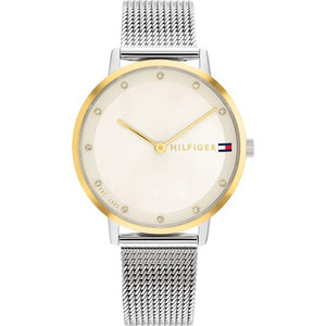 Tommy Hilfiger Pippa Γυναικείο Ρολόι με Ασημί Μεταλλικό Μπρασελέ 1782667