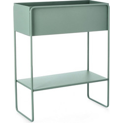 Bizzotto Madelyn Ζαρντινιέρα Μεταλλική Πράσινη Sage 50x63,5 Εκ