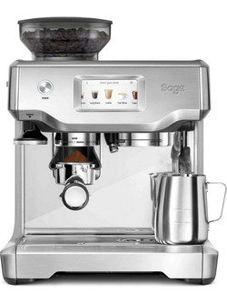 Sage The Barista Touch Silver Αυτόματη Μηχανή Espresso 1680W 15bar με Μύλο