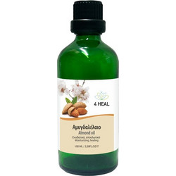 Apel 4 Heal Βιολογικό Αμυγδαλέλαιο για Πρόσωπο Σώμα & Μαλλιά 100ml