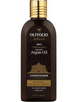 Olivolio Argan Oil All Hair Types Φυτικό Conditioner για Επανόρθωση 200ml