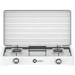 Neotech NT-202 Εστία Υγραερίου 2πλη -Λευκή