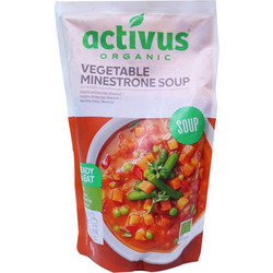 ACTIVUS ΣΟΥΠΑ ΛΑΧΑΝΙΚΩΝ MINESTRONE ΒΙΟΛΟΓΙΚΗ 400g
