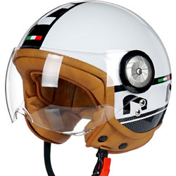 Beon B110 Nano White/Black Κράνος Μηχανής Jet