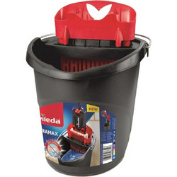 Vileda Κουβάς Πλαστικός Ultramax Χωρητικότητας 10lt Μαύρος