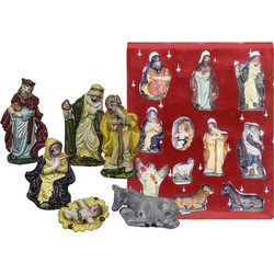 Σετ Φάτνης 10 Φιγούρες 31,5x21cm (τεμ=8cm) Xmasfest 1131357